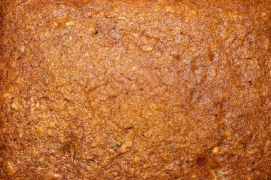 Fırında kekin yakın plan fotoğrafı.