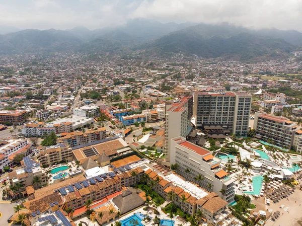 멕시코의 아름다운 도시인 푸에르토발라 리스코 태평양 연안에 — 스톡 사진