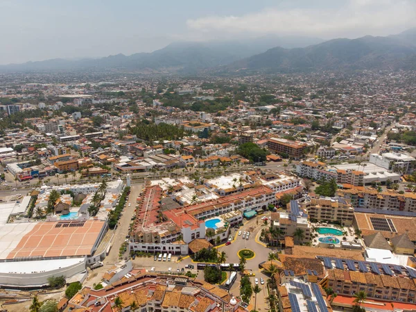 멕시코의 아름다운 도시인 푸에르토발라 리스코 태평양 연안에 — 스톡 사진