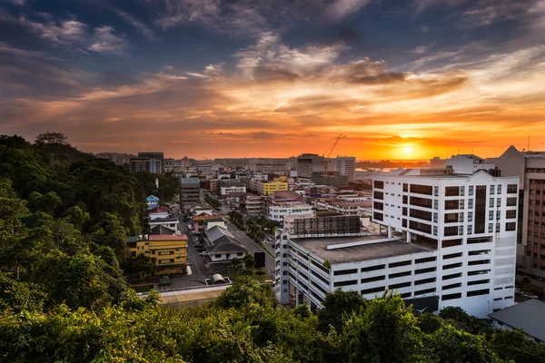 Kota Kinabalu Tramonto — Foto Stock