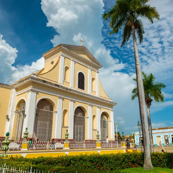 Plaza Mayor w Trinidad — Zdjęcie stockowe