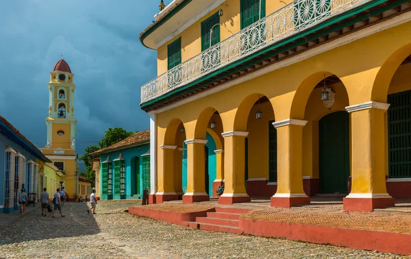 Plaza Mayor w Trinidad — Zdjęcie stockowe