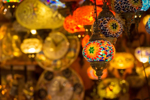 Lampy na velký bazar — Stock fotografie