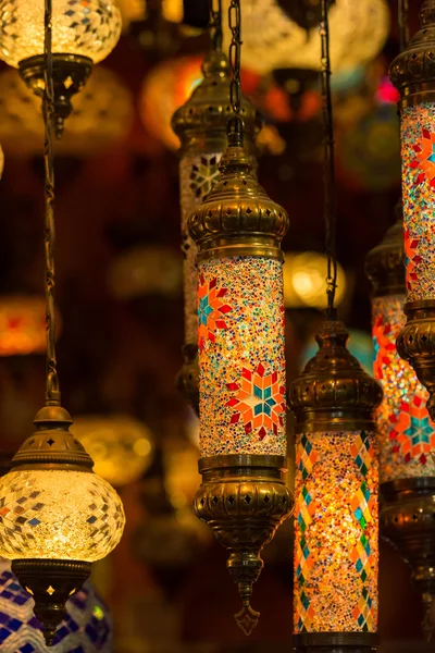 Lamps at the Grand Bazaar — Stock Photo, Image