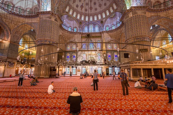 All'interno della Moschea Blu — Foto Stock