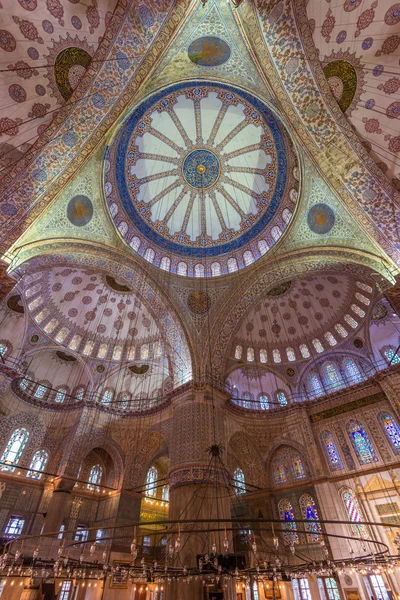 Uvnitř Modré mešity — Stock fotografie