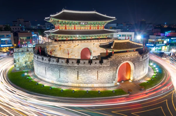 Hwaseong fästning Royaltyfria Stockfoton