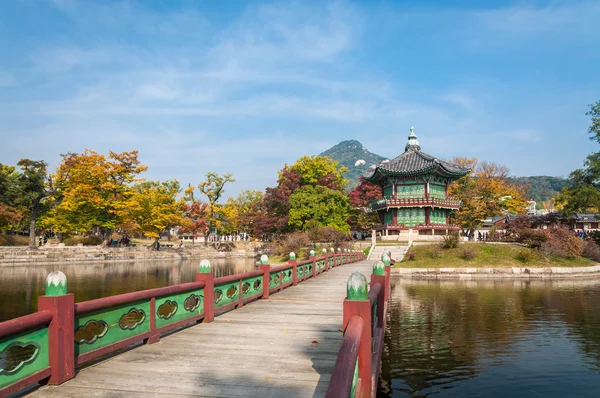 Παλάτι gyeongbokgung — Φωτογραφία Αρχείου