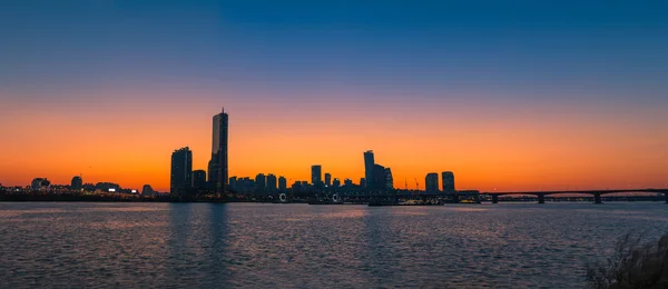 Atardecer de Seúl — Foto de Stock