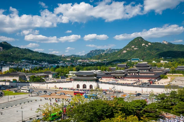 Gyeongbokgungpalatset Stockbild