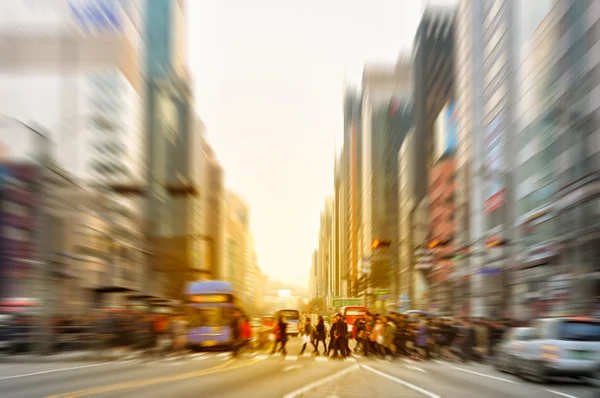 Gangnam Crosswalk — Stock Photo, Image