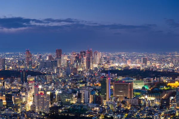Solnedgång över Tokyo — Stockfoto