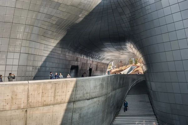 Plaza de diseño dongdaemun — Foto de Stock