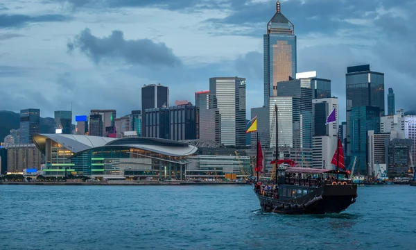 Hong Kong Junk Ship — Stock Photo, Image