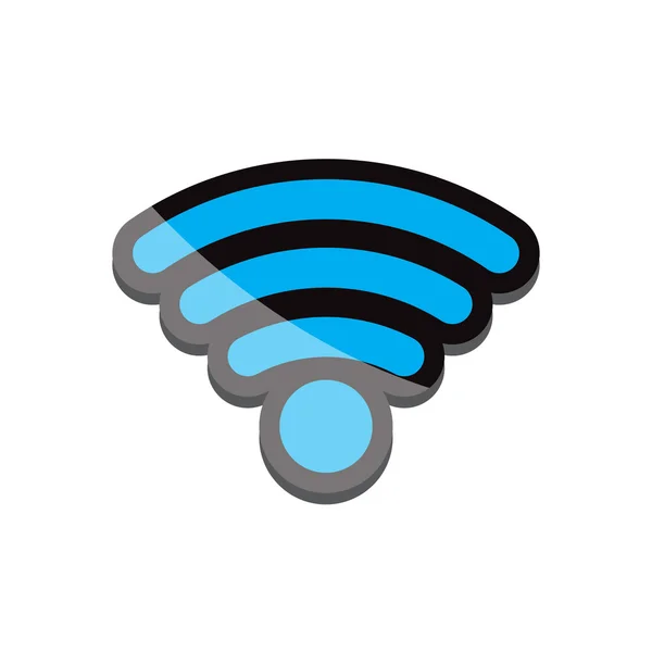 Icono wifi vector ilustración eps 10 — Vector de stock