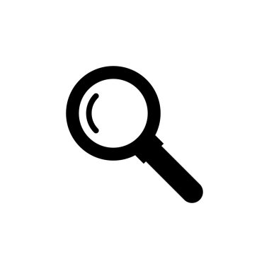 düz simgesi izole beyaz arka plan vektör çizim eps 10 üzerinde