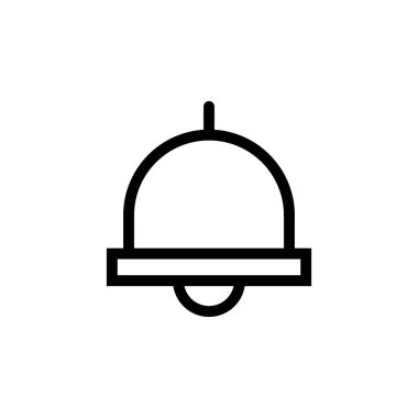 düz simgesi izole beyaz arka plan vektör çizim eps 10 üzerinde