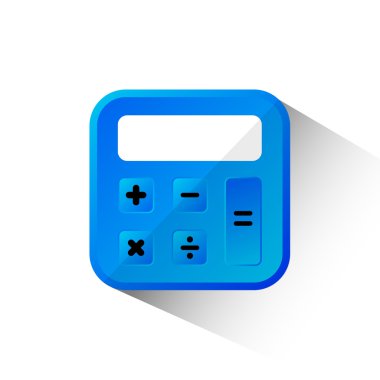 düz simgesi izole beyaz arka plan vektör çizim eps 10 üzerinde