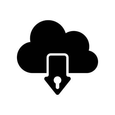 düz simgesi izole beyaz arka plan vektör çizim eps 10 üzerinde