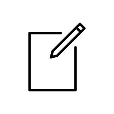 düz simgesi izole beyaz arka plan vektör çizim eps 10 üzerinde