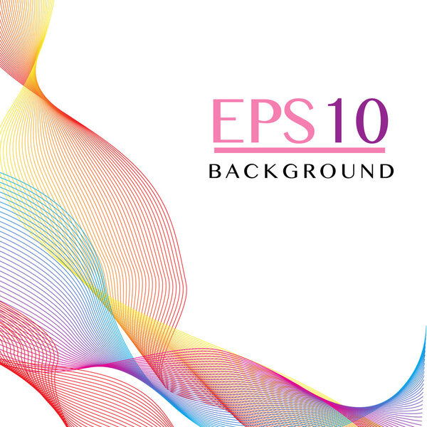 Абстрактный фон на белом фоне
