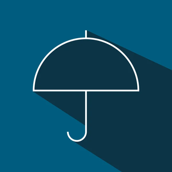 Ilustração vetorial guarda-chuva eps 10 — Vetor de Stock
