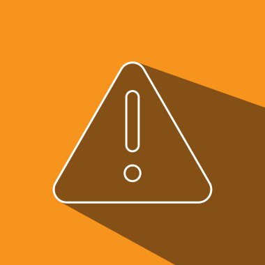 uyarı işareti illüstrasyon eps 10 vektör