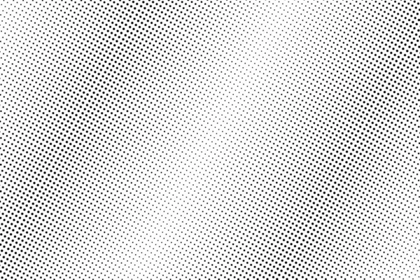 Pop Art Dots Background Geometric Vintage Monochrome Fade Wallpaper Halftone — Stock Vector