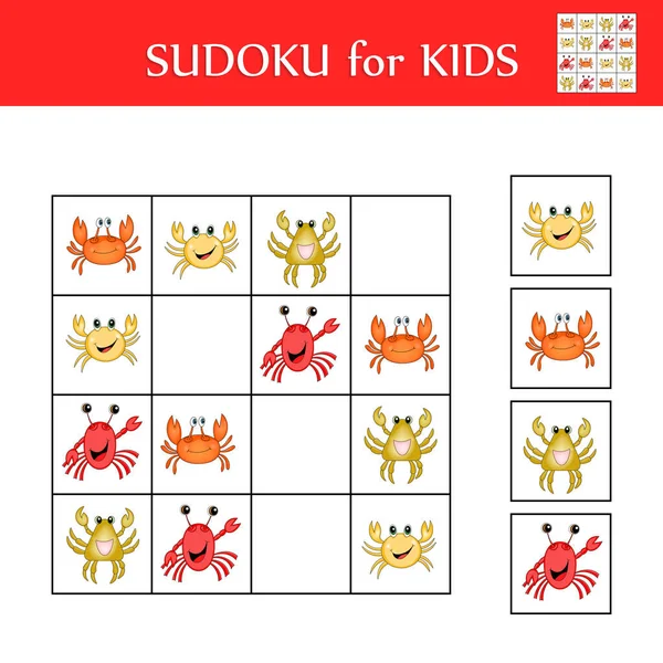 Jogo Sudoku Ilustrado Infantil