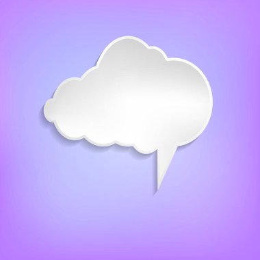 Renkli arkaplanda vektör komik konuşma balonu. Renkli afişler, boş kağıt şekiller. Sohbet için çizgi film düz çizimi. Şablon çerçevesi. El çizim biçimi, diyalog bulutu.