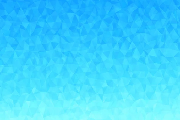 Polikonalne niebieskie tło mozaiki. Abstrakcyjna ilustracja niskiego wektora poli. Trójkątny wzór w stylu półtonowym. Wzór geometryczny biznes projekt z trójkątem plakat, baner, karta, ulotka. — Wektor stockowy