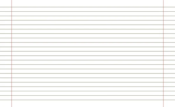 Сетчатая бумага. Абстрактный полосатый фон с цветными горизонтальными линиями. Геометрический узор для школы, обои, текстуры, блокнот. Пропущенная бумага изолирована на прозрачном фоне. — стоковый вектор