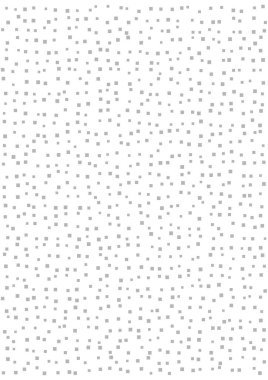 Şebeke kağıdı. Beyaz arka planda noktalı ızgara. Noktalı, soyut, şeffaf illüstrasyon. Okul için beyaz geometrik desen, kopya kitapları, defterler, günlük, notlar, afişler, baskılar, kitaplar.