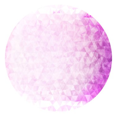 Cam pembe top ya da değerli inci. Parlak gerçekçi top, beyaz arkaplanda işaretlenmiş üç boyutlu soyut vektör çizimi. Gölgeli büyük metal baloncuk.