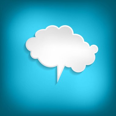 Renkli arkaplanda vektör komik konuşma balonu. Renkli afişler, boş kağıt şekiller. Sohbet için çizgi film düz çizimi. Şablon çerçevesi. El çizim biçimi, diyalog bulutu.