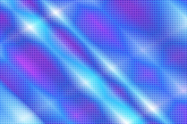Estilo 90-s. Ilustración creativa en estilo semitono con degradado rosa y azul. Fondo geométrico colorido abstracto. Patrón de fondo de pantalla, página web, texturas. — Vector de stock