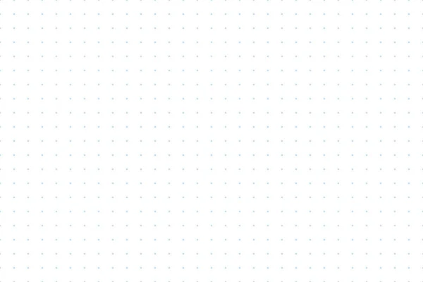 Grid paper. Dotted grid on white background. Abstract dotted transparent illustration with dots. White geometric pattern for school, copybooks, notebooks, diary, notes, banners, print, books. — Stock Vector