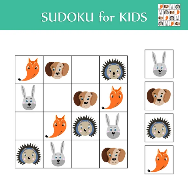 Jogo Sudoku Ilustrado Infantil