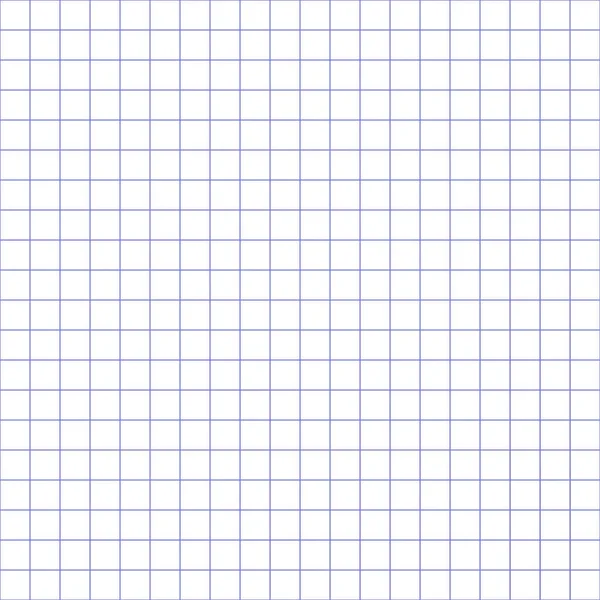 Gitterpapier. Abstrakter quadratischer Hintergrund mit Farbdiagramm. Geometrische Muster für die Schule, Tapeten, Texturen, Notizbücher. Gefüttert blank auf transparentem Hintergrund. — Stockvektor