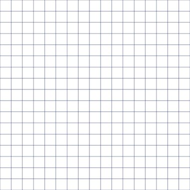 Şebeke kağıdı. Soyut kare arkaplan ve renk grafiği. Okul için geometrik şablon, duvar kağıdı, doku, defter. Şeffaf arkaplanda boş bırakılmış.