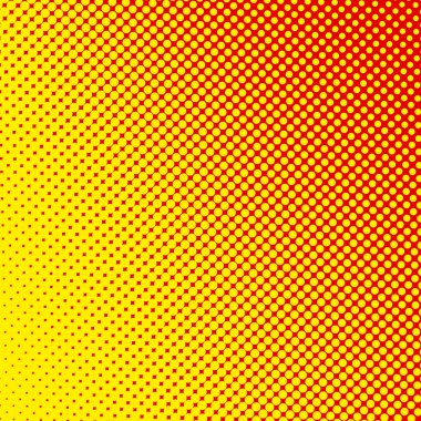 Pop Art yaratıcı konsept renkli çizgi roman dergisi kapağı. Polka renkli bir arkaplan. Çizgi film yarım ton retro modeli. Poster, kart, satış afişi, boş baloncuk için soyut şablon tasarımı.