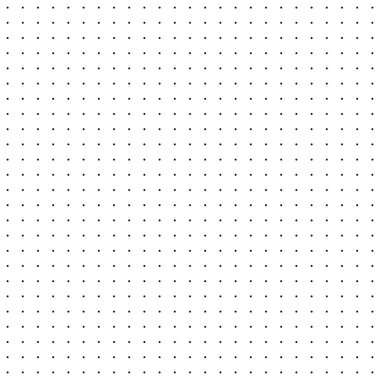 Şebeke kağıdı. Beyaz arka planda noktalı ızgara. Noktalı, soyut, şeffaf illüstrasyon. Okul, fotokopi kitapları, defterler, günlük, notlar, pankartlar, baskılar, kitaplar için beyaz geometrik kusursuz desen.