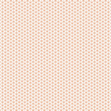 Şebeke kağıdı. Beyaz arkaplanda Isometric renk ızgarası. Soyut çizgili şeffaf illüstrasyon. Okul, fotokopi kitapları, defterler, günlük, notlar, afişler, baskılar, kitaplar için geometrik desen.