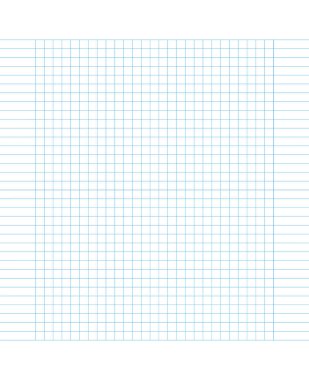 Şebeke kağıdı. Soyut kare arkaplan ve renk çizgileri. Zaman yönetimi konsepti. Okul için şablon, defterler, defterler, günlük, notlar, kitaplar. Saydam arkaplanda kağıt boşluğu izole edildi