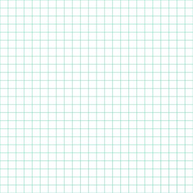 Şebeke kağıdı. Soyut kare arkaplan ve renk grafiği. Okul için geometrik şablon, duvar kağıdı, doku, defter. Şeffaf arkaplanda boş bırakılmış.