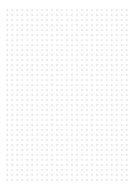 Şebeke kağıdı. Beyaz arka planda noktalı ızgara. Noktalı, soyut, şeffaf illüstrasyon. Okul için beyaz geometrik desen, kopya kitapları, defterler, günlük, notlar, afişler, baskılar, kitaplar