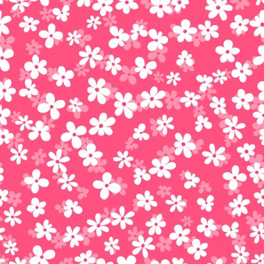 Çiçeksiz, el çizimi renkli çiçekler. Tatlı yaz geçmişi. Modern çiçek kompozisyonları. Duvar kağıdı, poster, kart, kumaş ve tekstil için moda vektör stoku çizimi