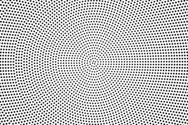 Popüler sanatlar arka planda. Geometrik vintage monokrom soluk duvar kağıdı. Yarı ton siyah beyaz geometrik tasarım. Pop sanat baskısı. Geriye dönük desen. Çizgi roman kapağı. 90 'lar tarzı.