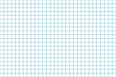 Şebeke kağıdı. Soyut kare arkaplan ve renk grafiği. Okul için geometrik şablon, duvar kağıdı, doku, defter. Şeffaf arkaplanda boş sıralanmış izole edilmiş.