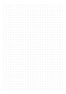 Şebeke kağıdı. Beyaz arka planda noktalı ızgara. Noktalı, soyut, şeffaf illüstrasyon. Okul için beyaz geometrik desen, kopya kitapları, defterler, günlük, notlar, afişler, baskılar, kitaplar.